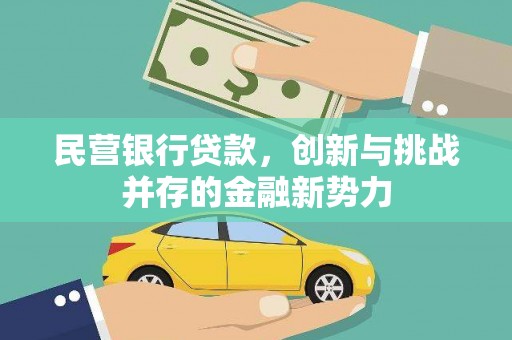山上民营银行贷款，创新与挑战并存的金融新势力