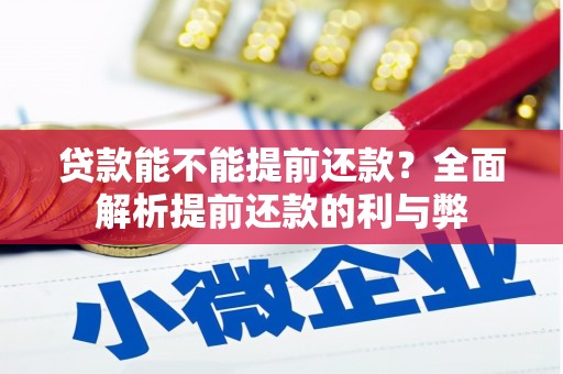 山上贷款能不能提前还款？全面解析提前还款的利与弊