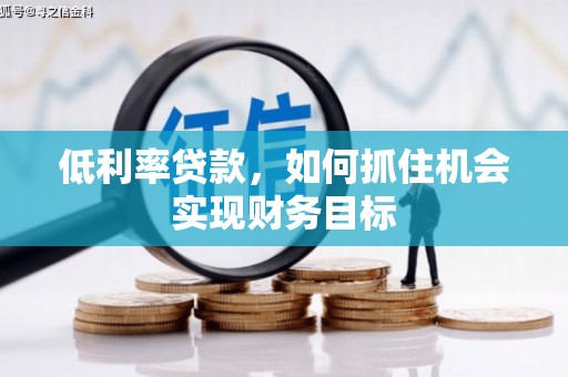 山上低利率贷款，如何抓住机会实现财务目标
