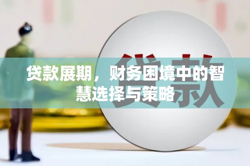山上贷款展期，财务困境中的智慧选择与策略
