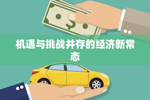 山上机遇与挑战并存的经济新常态