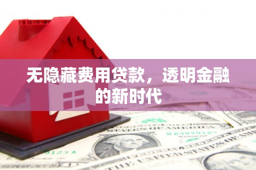山上无隐藏费用贷款，透明金融的新时代
