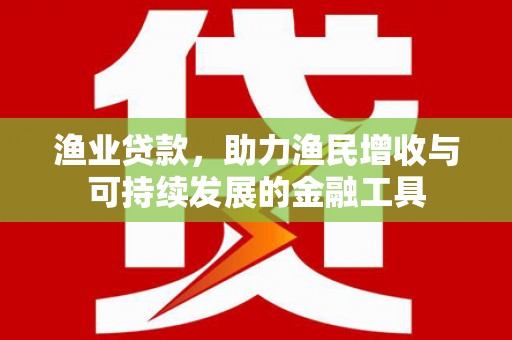 山上渔业贷款，助力渔民增收与可持续发展的金融工具