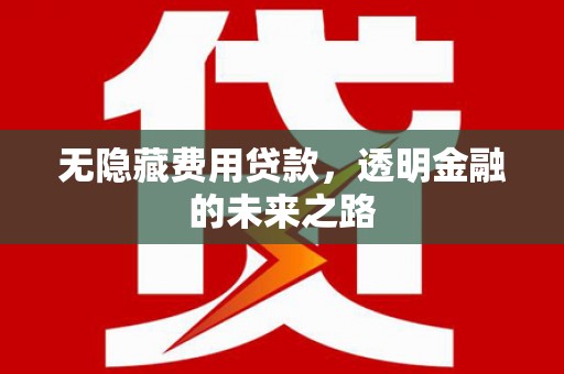 山上无隐藏费用贷款，透明金融的未来之路