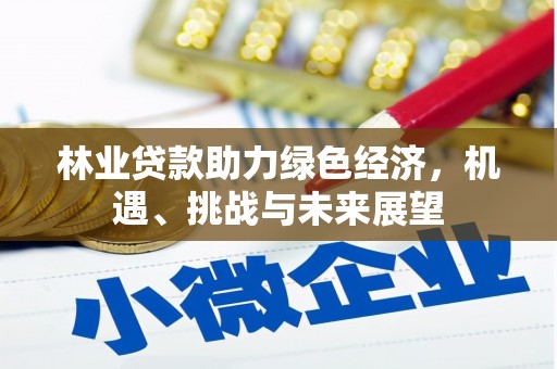 山上林业贷款助力绿色经济，机遇、挑战与未来展望