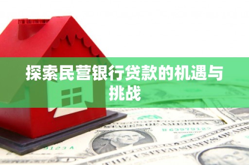山上探索民营银行贷款的机遇与挑战