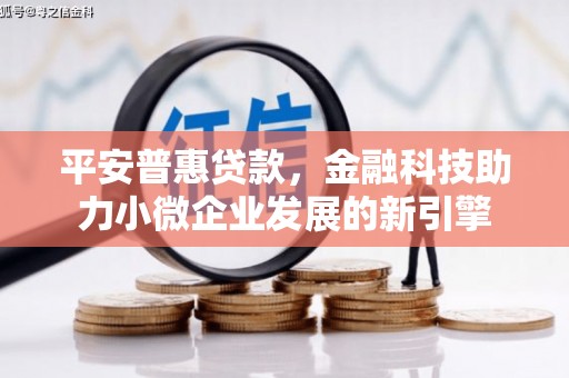 山上平安普惠贷款，金融科技助力小微企业发展的新引擎