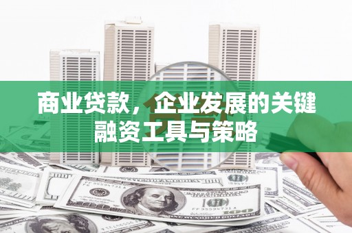 山上商业贷款，企业发展的关键融资工具与策略