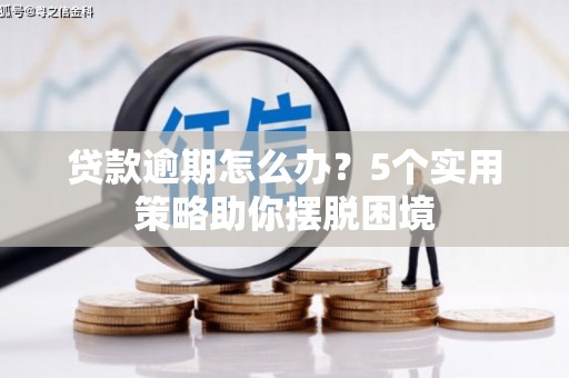 山上贷款逾期怎么办？5个实用策略助你摆脱困境