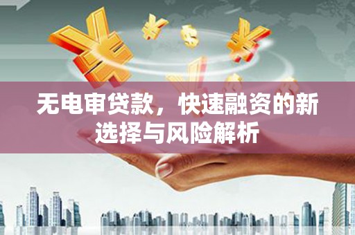 山上无电审贷款，快速融资的新选择与风险解析
