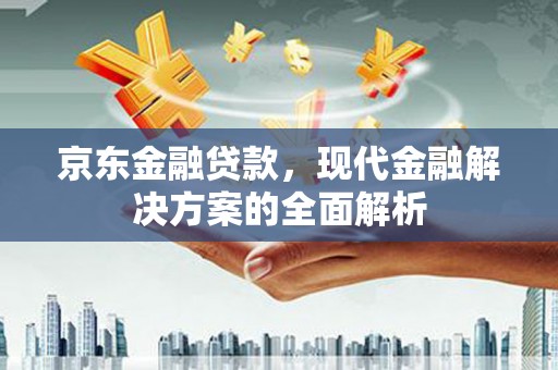 山上京东金融贷款，现代金融解决方案的全面解析