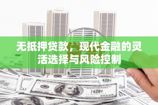 山上无抵押贷款，现代金融的灵活选择与风险控制