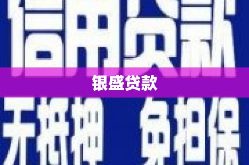 山上银盛贷款