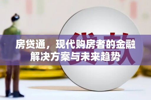 山上房贷通，现代购房者的金融解决方案与未来趋势