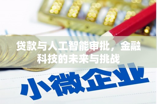 山上贷款与人工智能审批，金融科技的未来与挑战