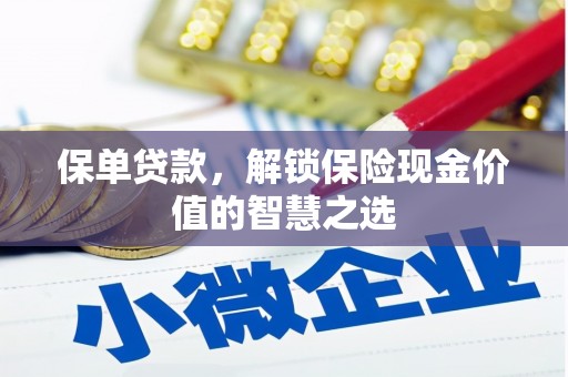 山上保单贷款，解锁保险现金价值的智慧之选