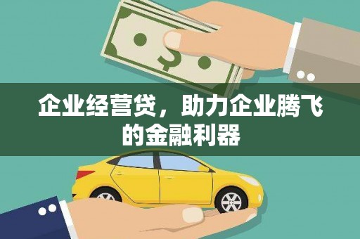 山上企业经营贷，助力企业腾飞的金融利器