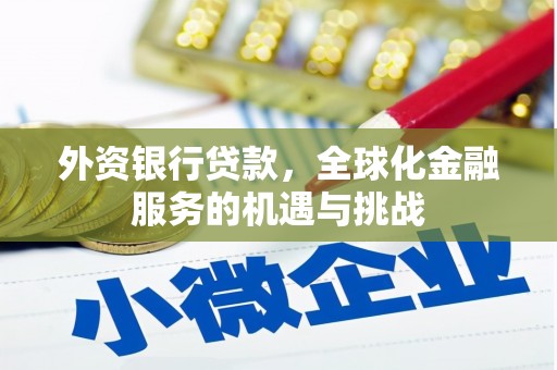 山上外资银行贷款，全球化金融服务的机遇与挑战