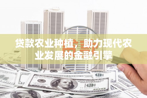 山上贷款农业种植，助力现代农业发展的金融引擎