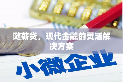 山上随薪贷，现代金融的灵活解决方案