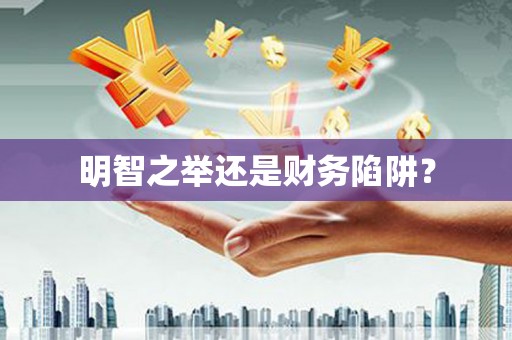 山上明智之举还是财务陷阱？