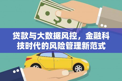 山上贷款与大数据风控，金融科技时代的风险管理新范式