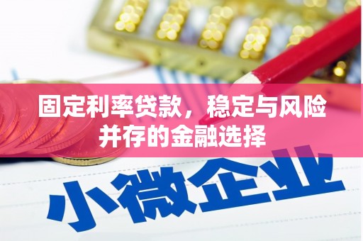山上固定利率贷款，稳定与风险并存的金融选择