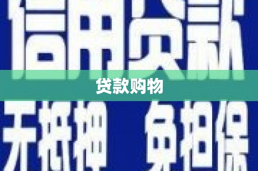 山上贷款购物