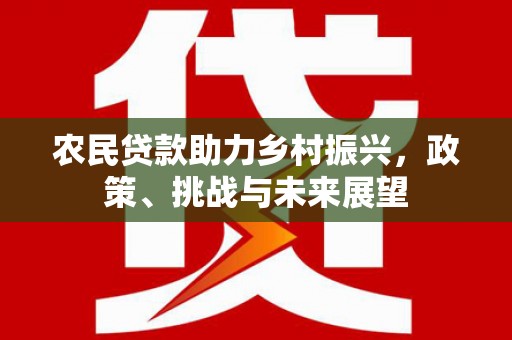 山上农民贷款助力乡村振兴，政策、挑战与未来展望