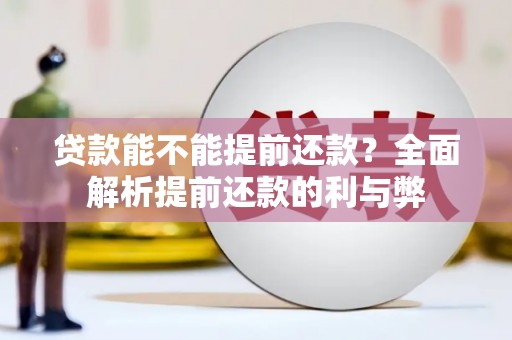山上贷款能不能提前还款？全面解析提前还款的利与弊