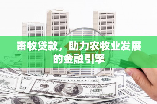 山上畜牧贷款，助力农牧业发展的金融引擎