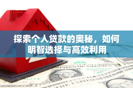 山上探索个人贷款的奥秘，如何明智选择与高效利用