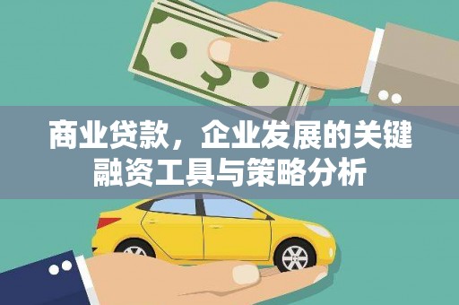山上商业贷款，企业发展的关键融资工具与策略分析