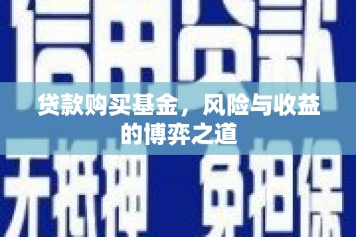 山上贷款购买基金，风险与收益的博弈之道