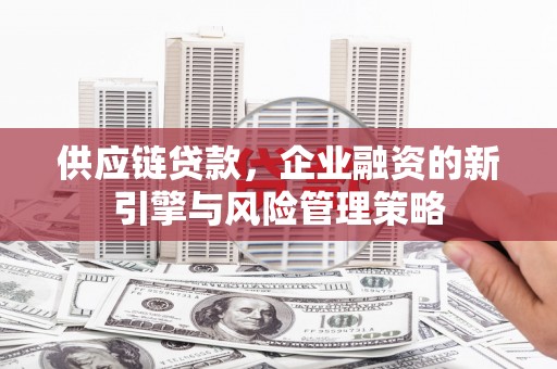山上供应链贷款，企业融资的新引擎与风险管理策略