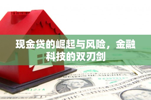 山上现金贷的崛起与风险，金融科技的双刃剑