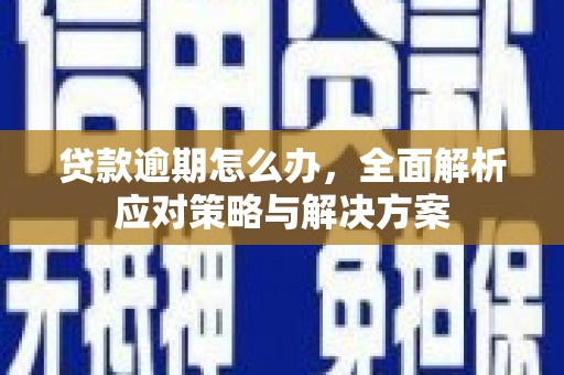 山上贷款逾期怎么办，全面解析应对策略与解决方案