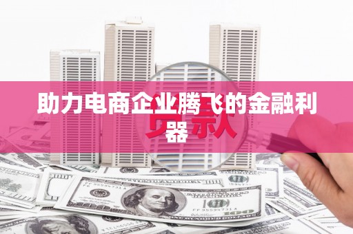 山上助力电商企业腾飞的金融利器