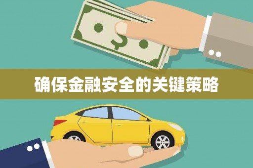 山上确保金融安全的关键策略