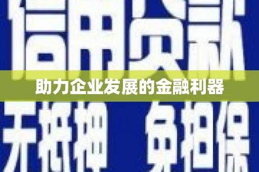 山上助力企业发展的金融利器